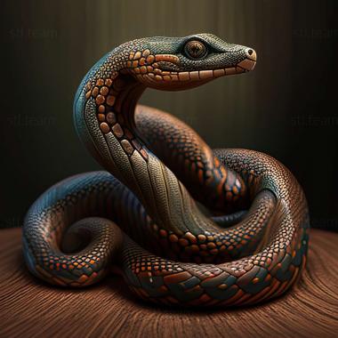 3D model Neophyllaphis viridis (STL)